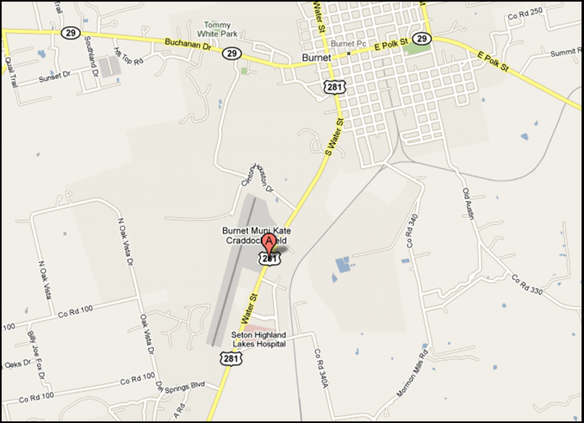 Airport Location Texas