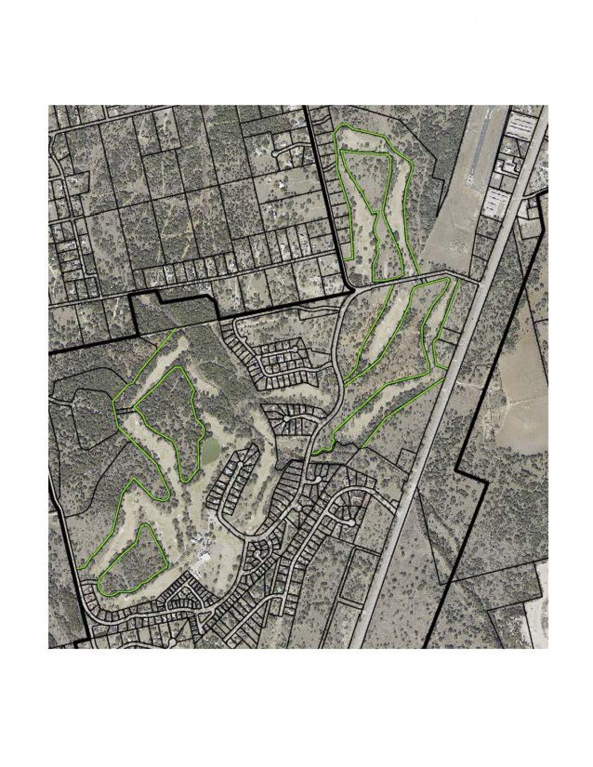 Golf Course Overlay Burnet Texas Golf Course Overlay Burnet Texas