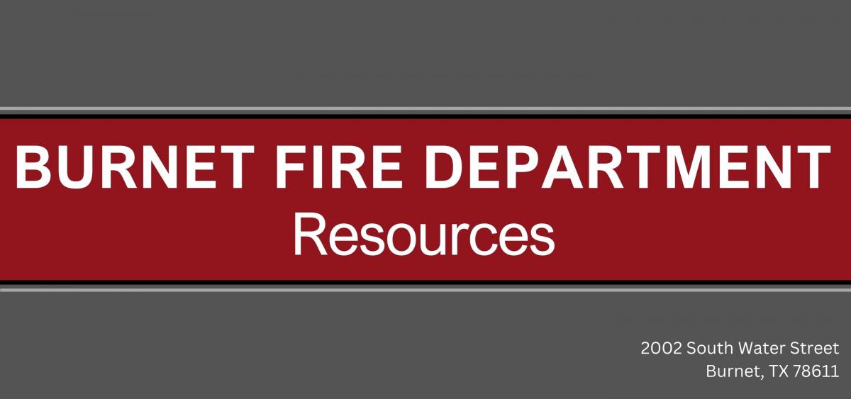 Fire Department Resources