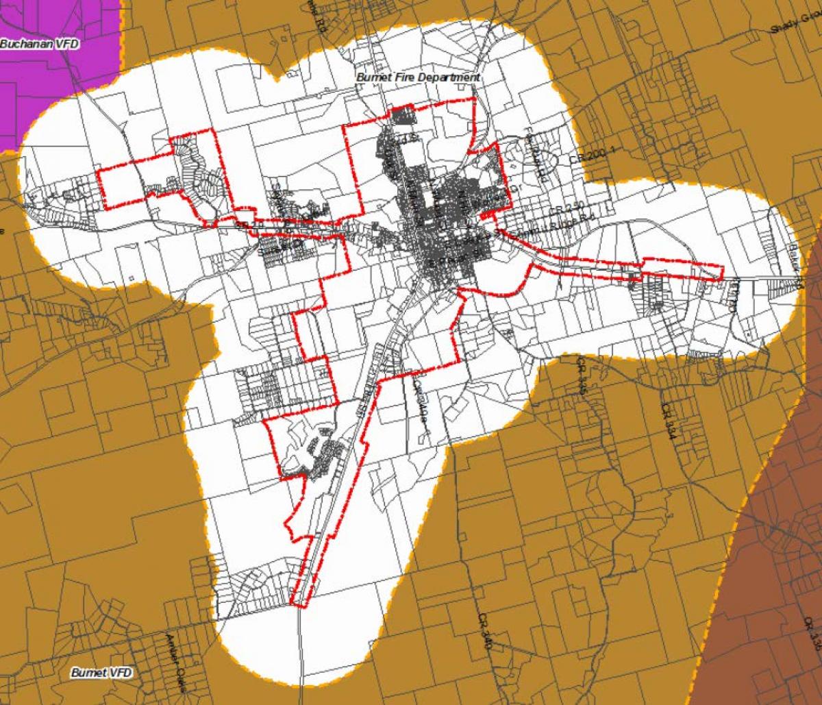 Fire Coverage Map